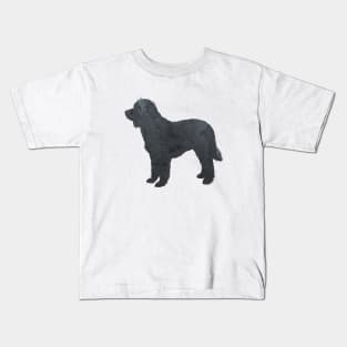 Goldendoodle / Labradoodle Silhouette Kids T-Shirt